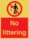 no-littering~